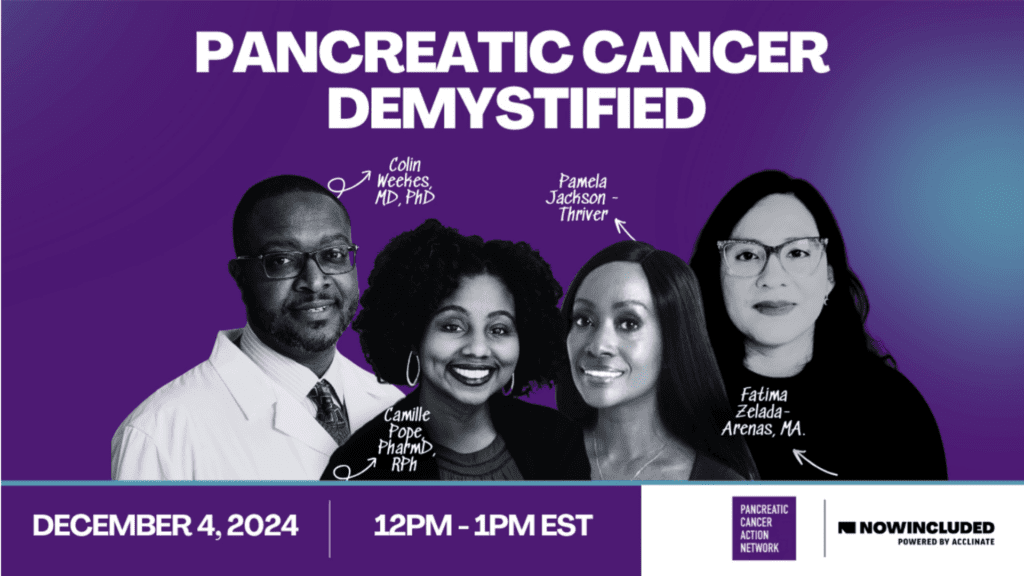 Pancreatic cancer banner