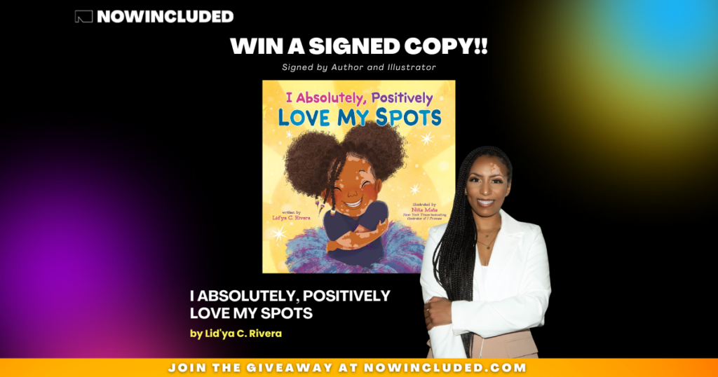 I Absolutely Positively Love My Spots Book Giveaway Flyer