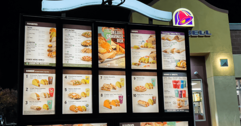 The Right Amount of Sodium to Reduce High Blood Pressure 1 Taco bell drive-thru menu