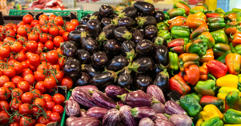 Medicines Available for Prurigo Nodularis 1 tomatoes, eggplants and bell peppers displayed at the grocery store