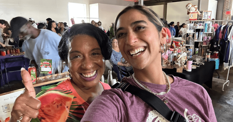 Can Heart Disease Be Cured? 1 Two NOWINCLUDED community members taking a selfie at the Dallas Soul Food Festival
