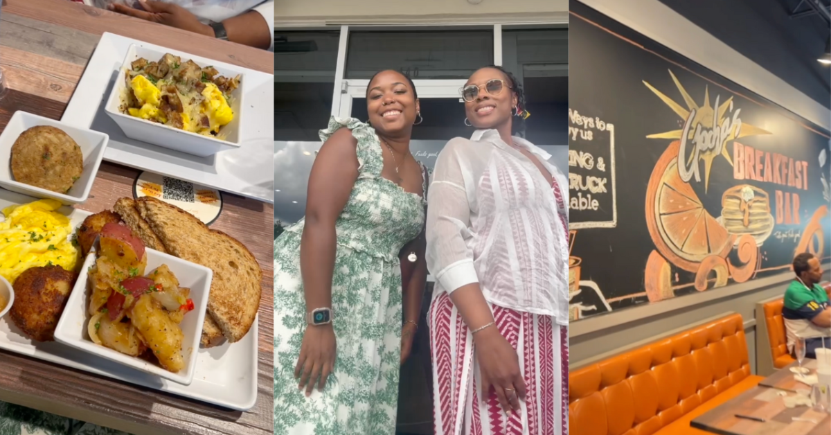 Image collage of Kiera and Yemaya trying LA’s local food and workout spots