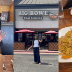 Huntsville's NOWINCLUDED Members Share Local Health Spots 5 Image collage of Maci and Kiera trying Huntsville’s local food spots