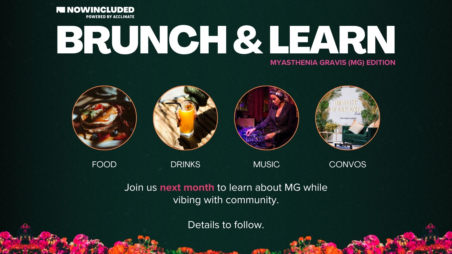 Brunch and Learn Series with NOWINCLUDED Brunch and Learn Series with NOWINCLUDED