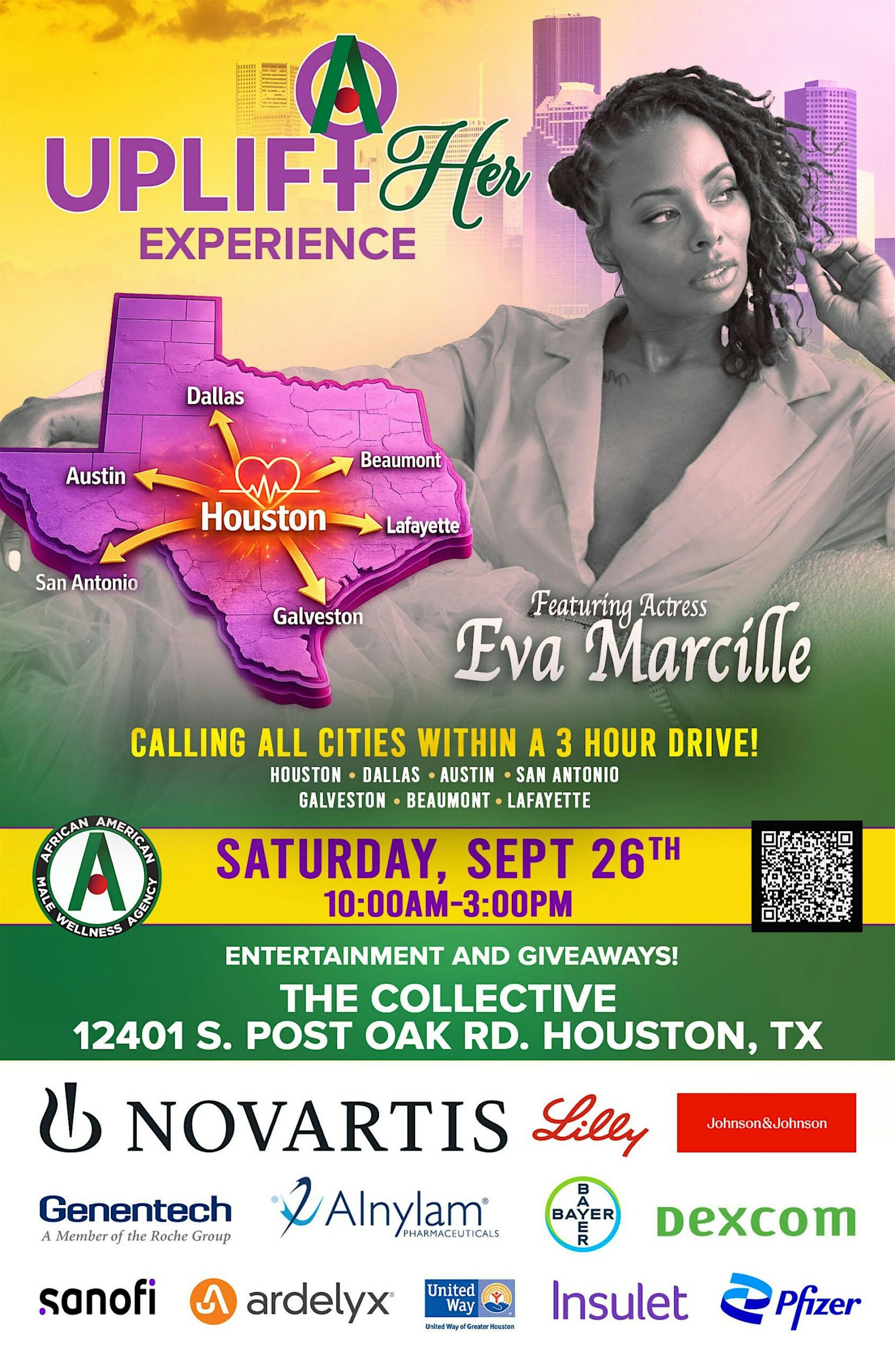 Houston uplift her wellness