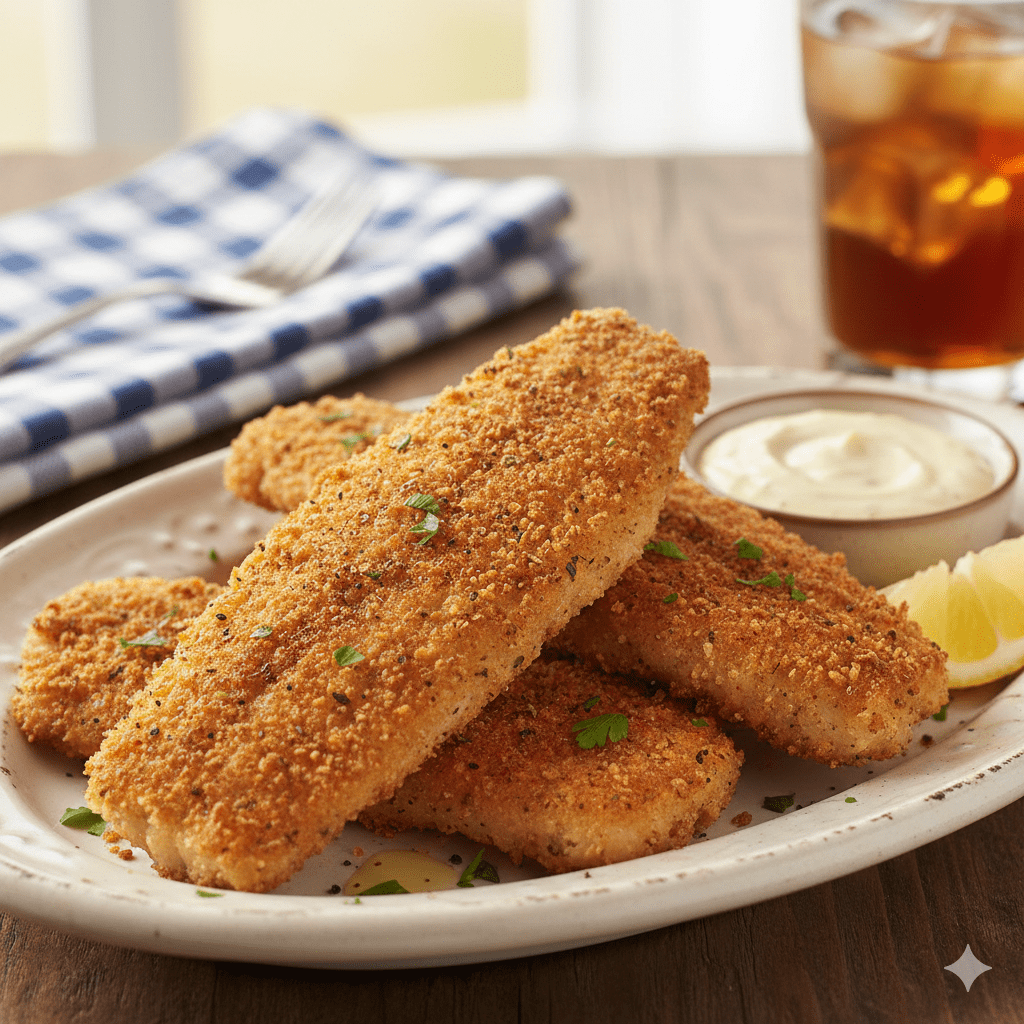 Oven-Fried Seasoned Catfish