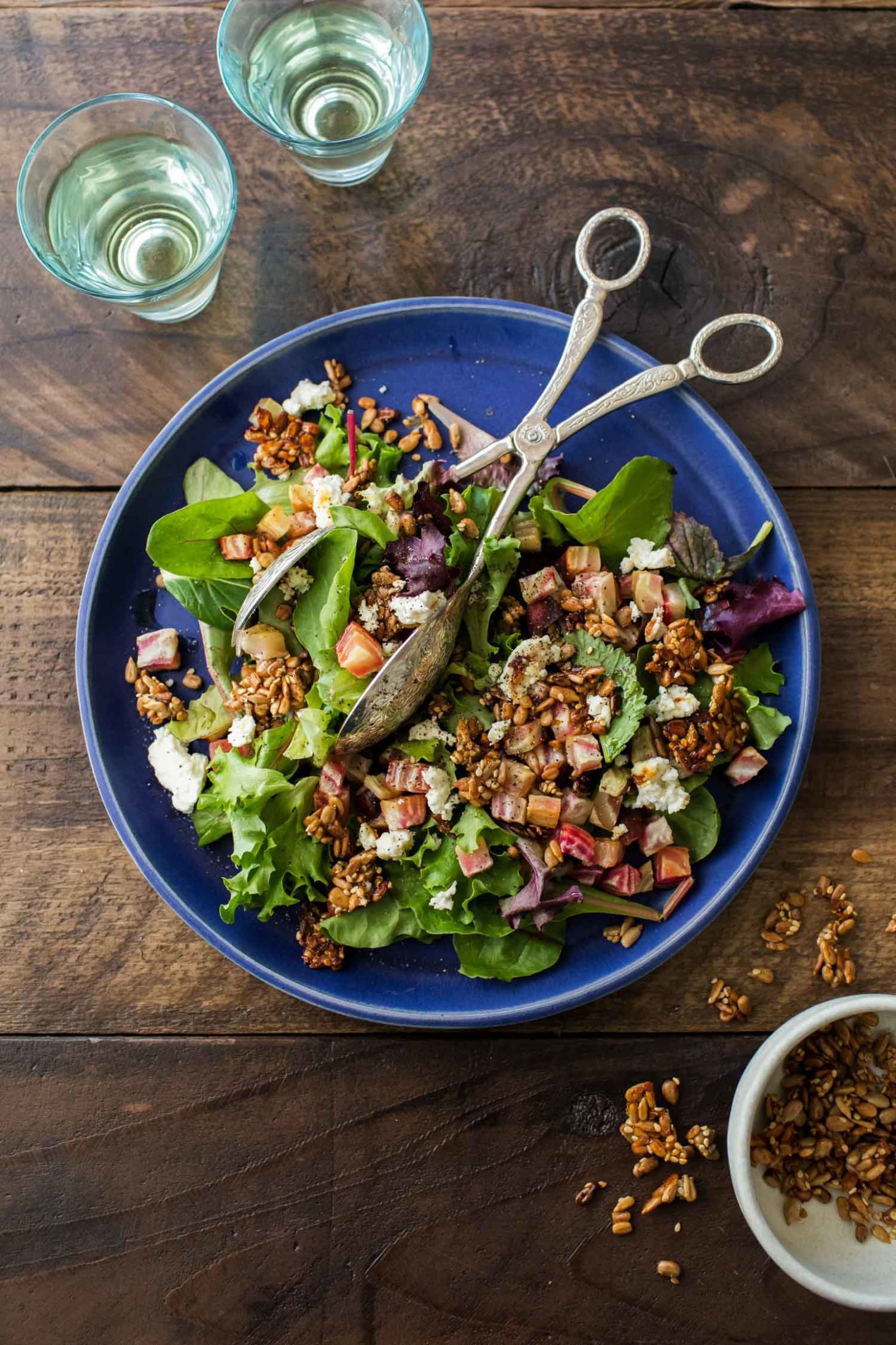Roasted Sunflower Seed Beet Salad