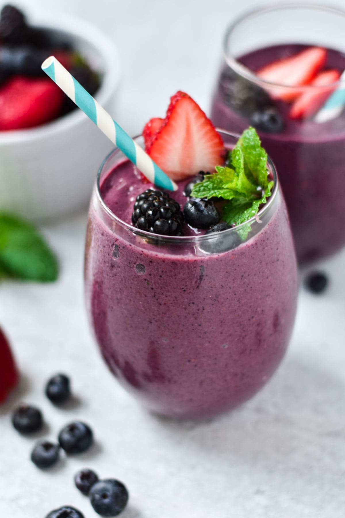 Sunflower Berry Power Smoothie