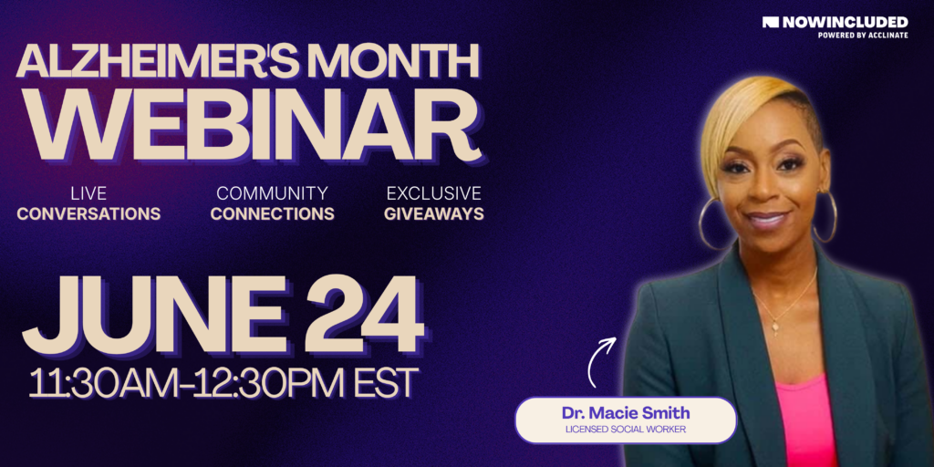 Alzheimer's Month Webinar details