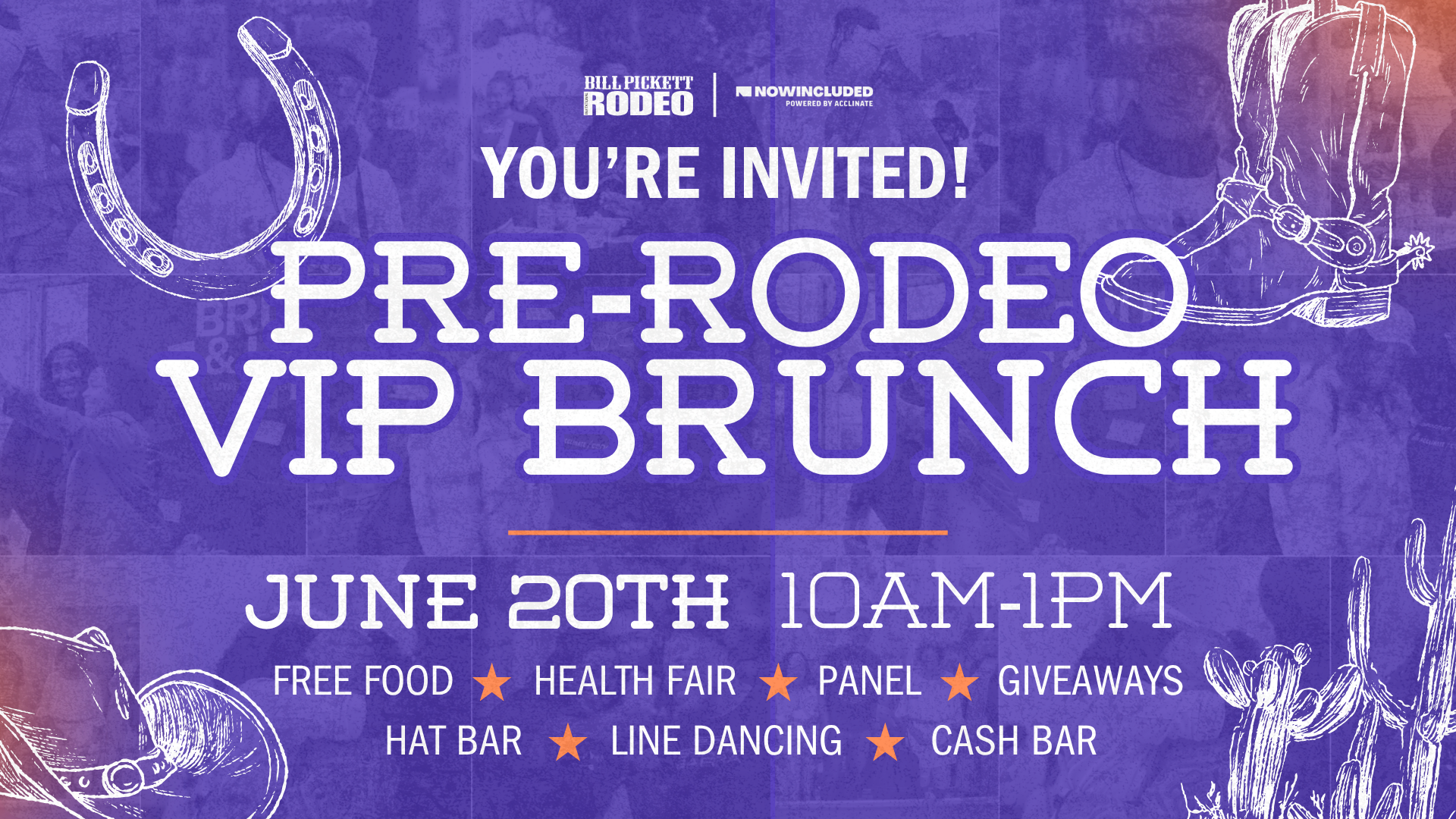 Bill Pickett VIP Brunch